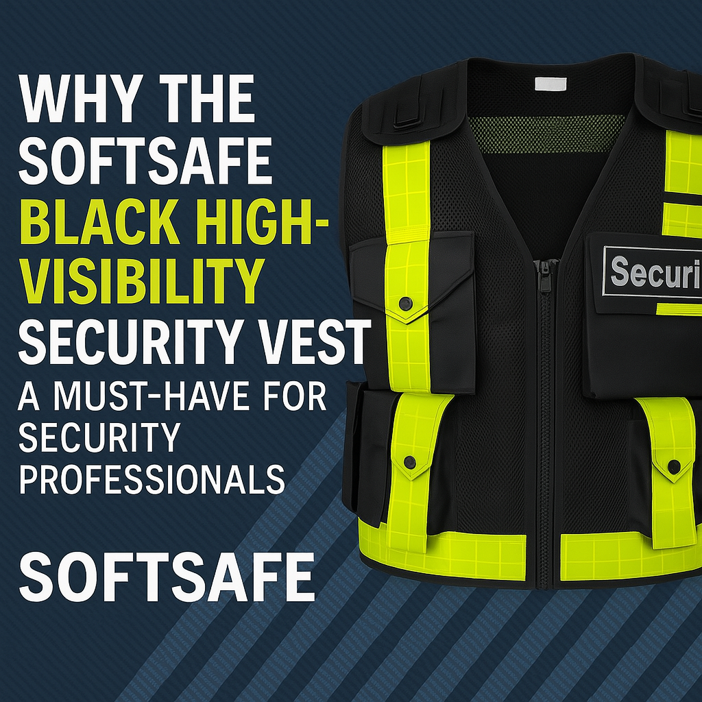 Why the SOFTSAFE Black Security Vest Is a Must-Have for Modern Security Professionals