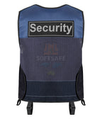 Tactical Security Utility Vest – Navy Blue (Multi-Pocket & Breathable Mesh)